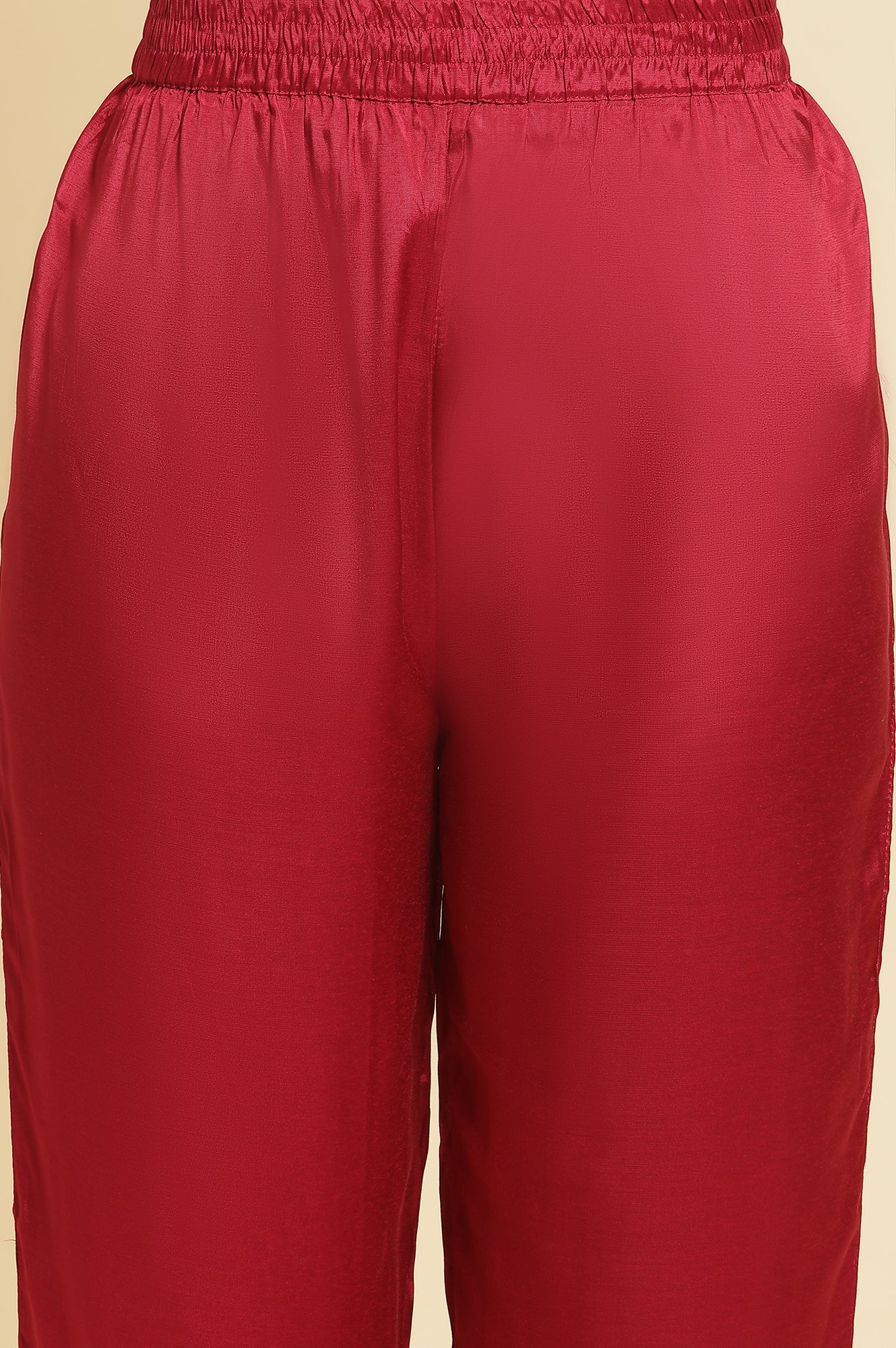 Blue Embroidered Kurta, Straight Pants & Dupatta Set