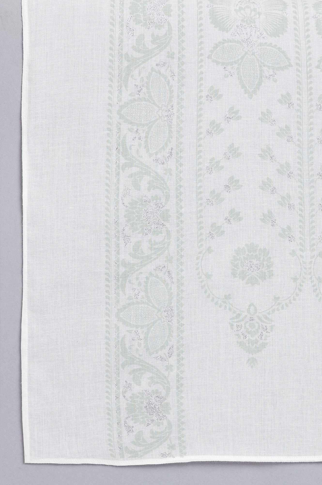 Light Green Embroidered kurta with Parallel Pants and Dupatta - wforwoman