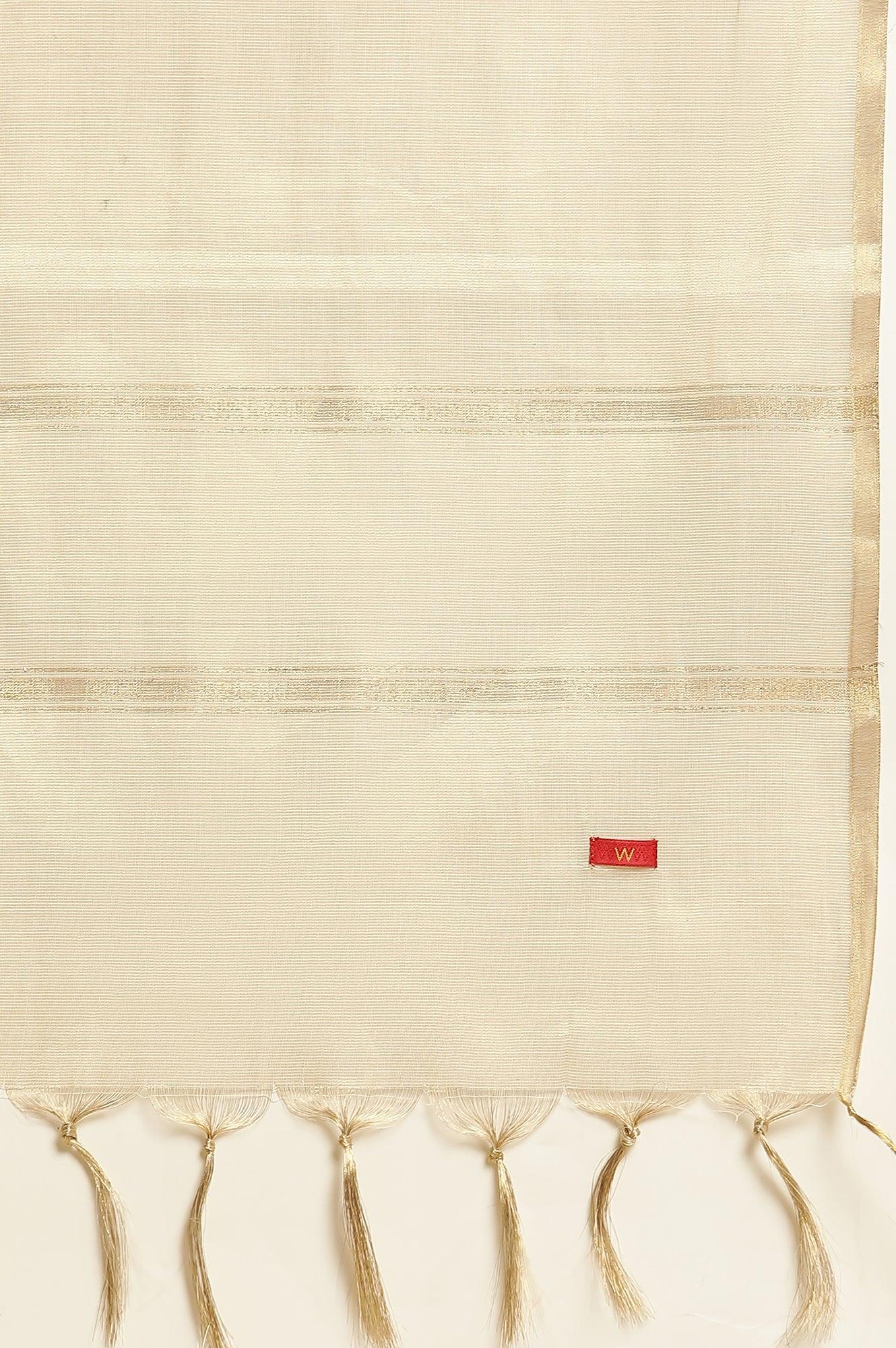 Black Zari Embroidered Straight Kurta, Pant And Dupatta Set - wforwoman