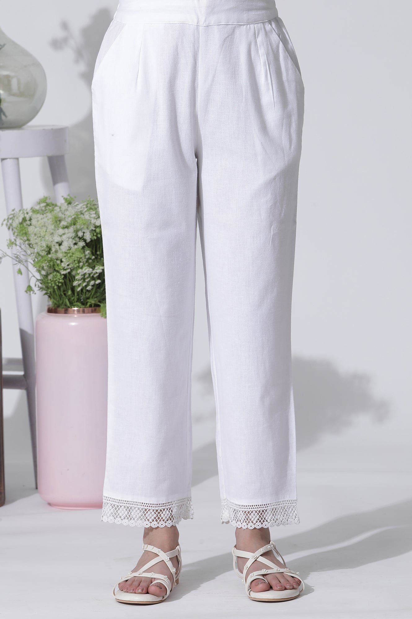 Pink Geometric Printed Straight Shirt Kurta and Pants Set