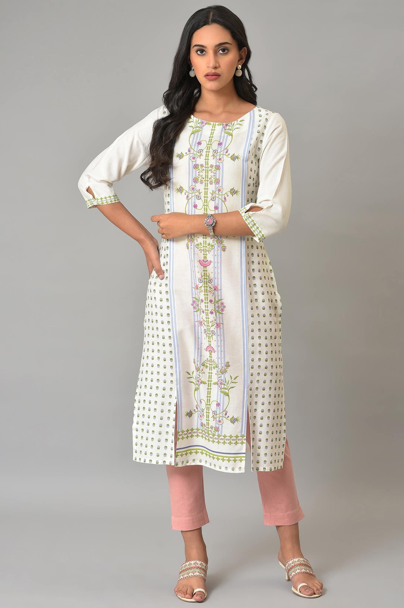 Coral Solid Slim Pants - wforwoman