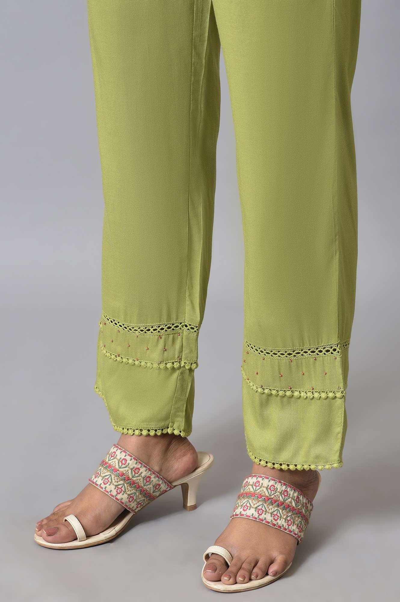 Blue Embroidered Contemporary kurta Set - wforwoman