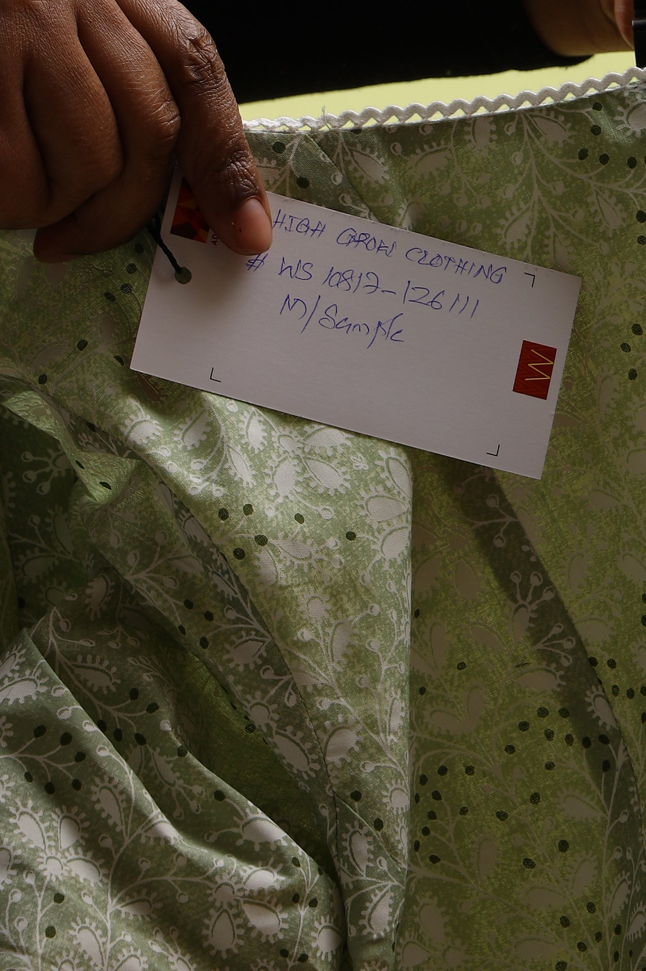 Green Paisley Printed Pure Cotton Anarkali Kurta and Pants Set