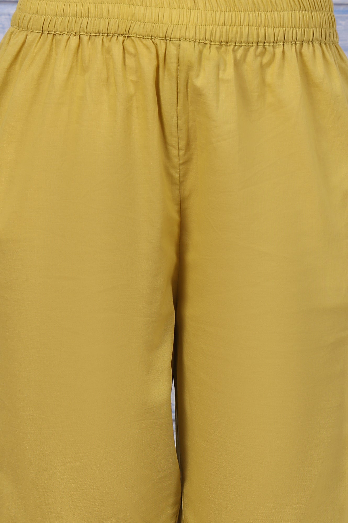 Green Floral Printed Lace Pure Cotton Flared Kurta, Straight Pant And Dupatta Set