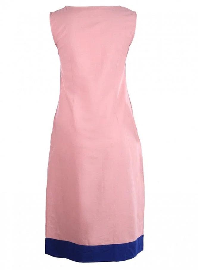 Pink Printed Sleeveless kurta - wforwoman