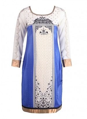 White Full Sleeve kurta