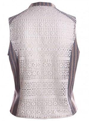 Grey Sleeveless Gillet - wforwoman