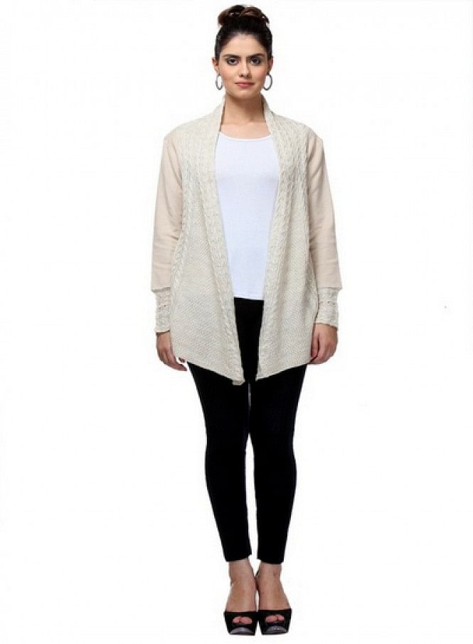 Beige Cardigan