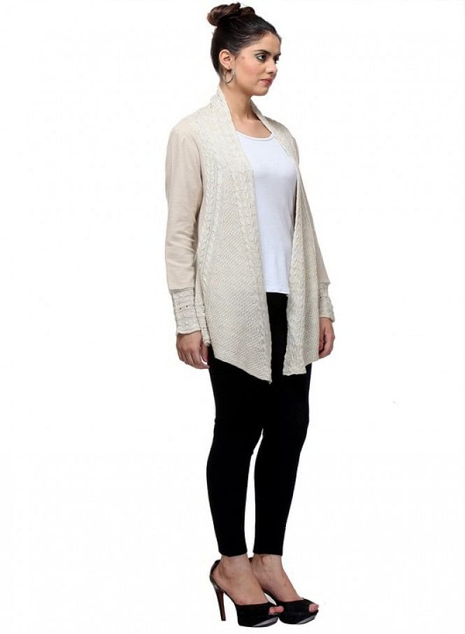 Beige Cardigan