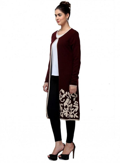 Maroon Cardigan