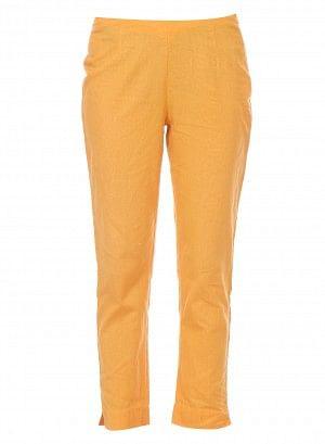 Orange Ankle-Length Trouser - wforwoman