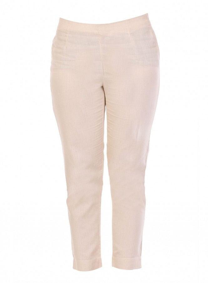 Off-White Ankle-Length Pants - wforwoman