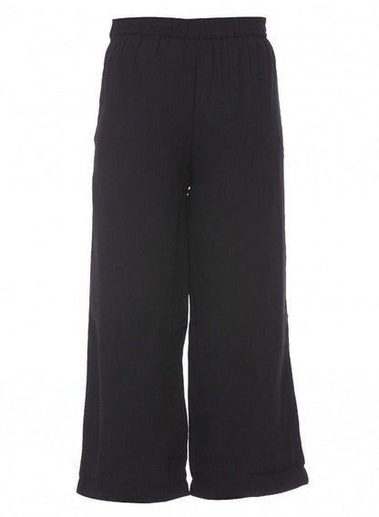 Black Ankle-Length Pants - wforwoman