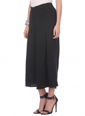 Black Ankle-Length Pants