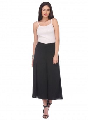 Black Ankle-Length Pants