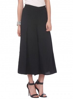 Black Ankle-Length Pants