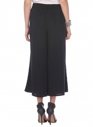 Black Ankle-Length Pants