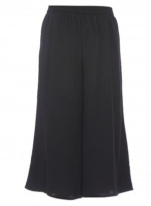 Black Ankle-Length Pants