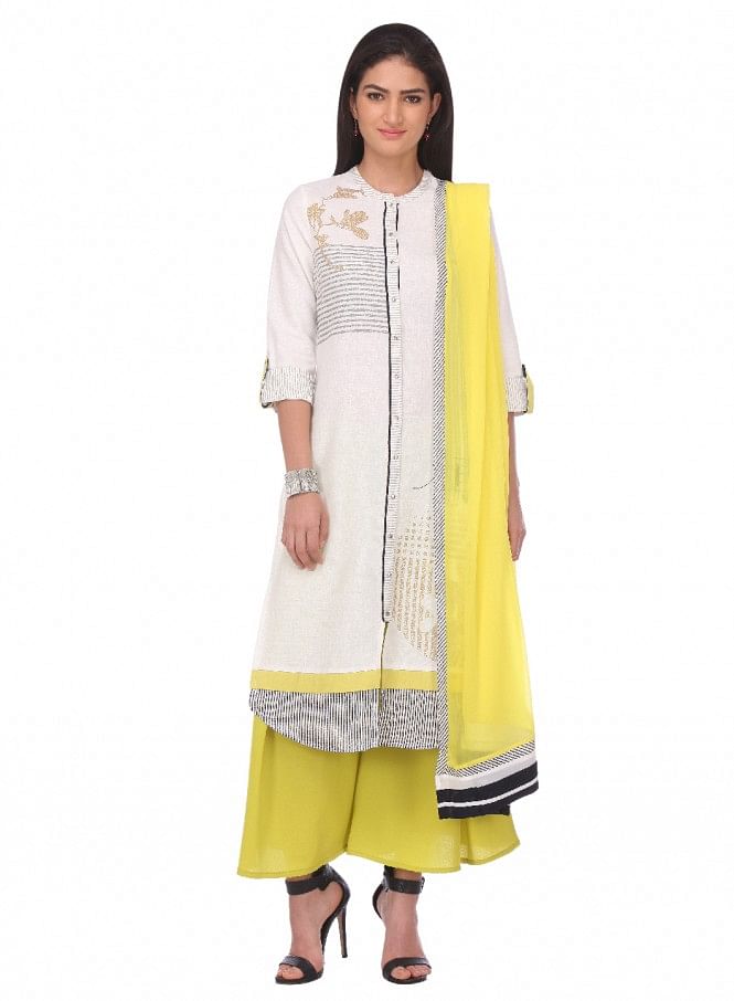 Yellow Dupatta