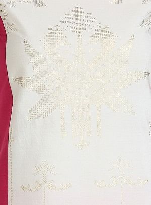 White 3/4 Sleeve kurta