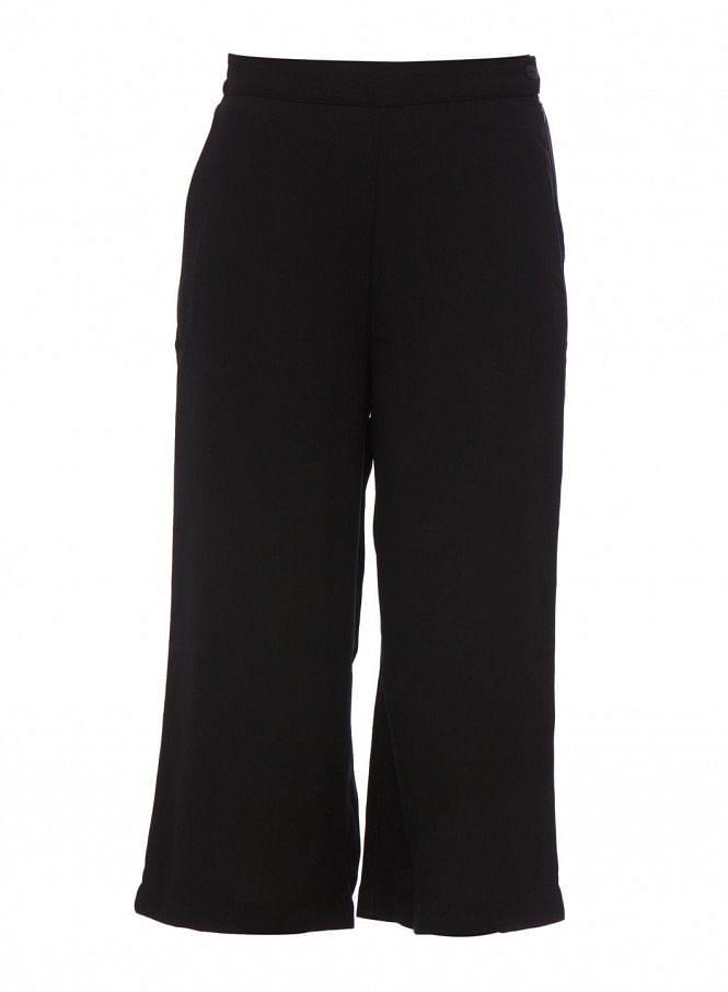 Black Cropped Pants - wforwoman