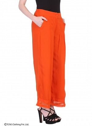 Orange Pants