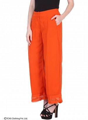 Orange Pants