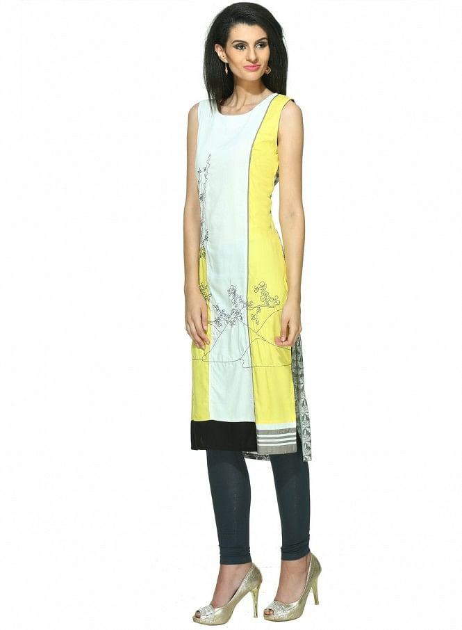 Multicoloured kurta - wforwoman