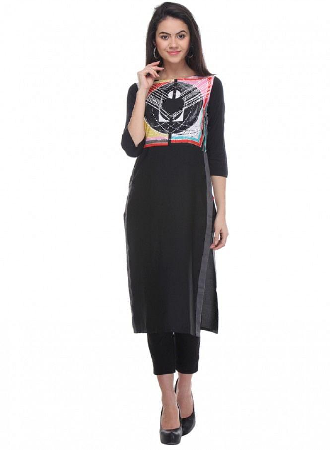 Grey Stiletto kurta - wforwoman