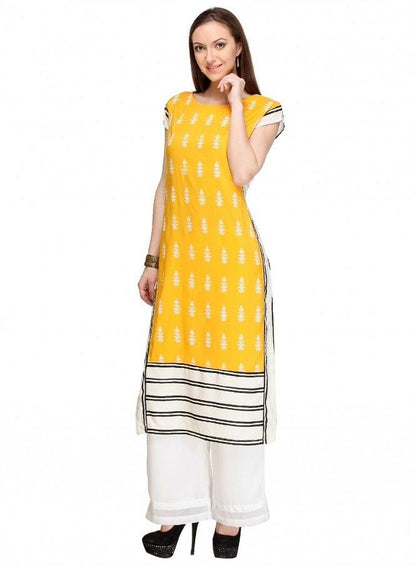 White kurta - wforwoman