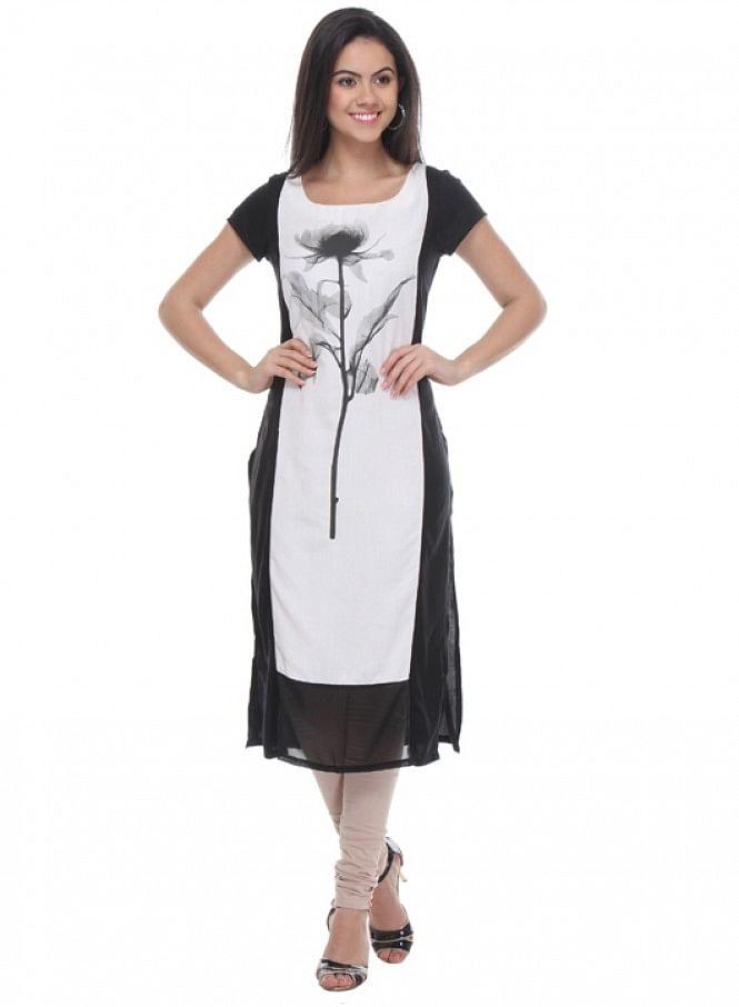 Black Stiletto kurta - wforwoman