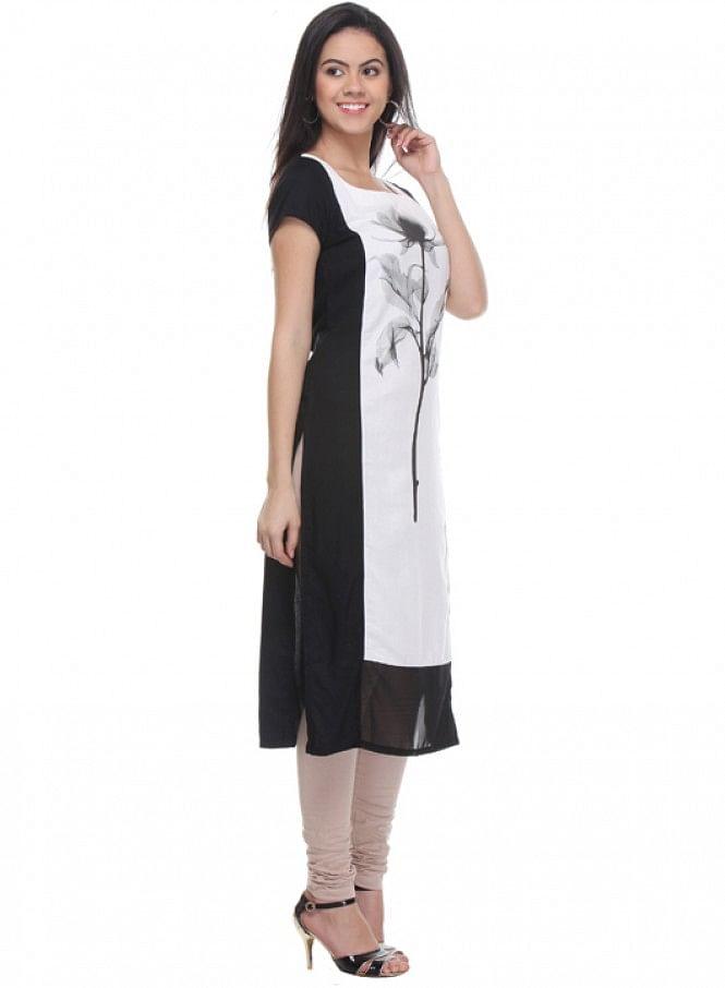 Black Stiletto kurta - wforwoman