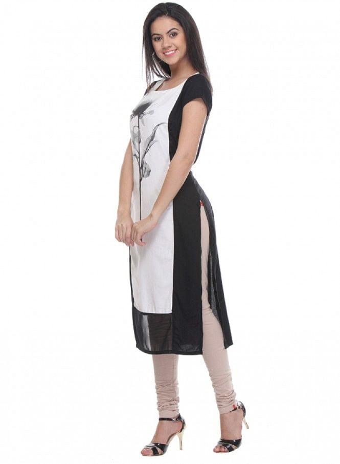 Black Stiletto kurta - wforwoman