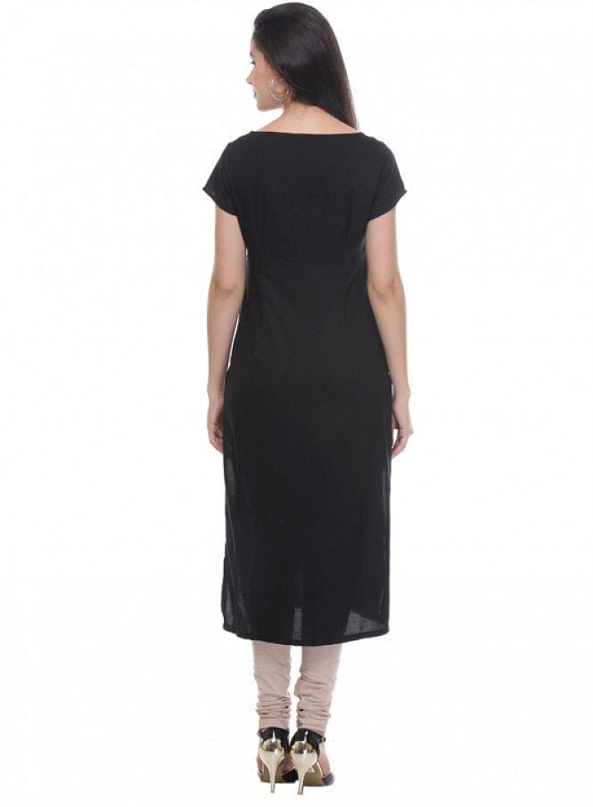 Black Stiletto kurta - wforwoman