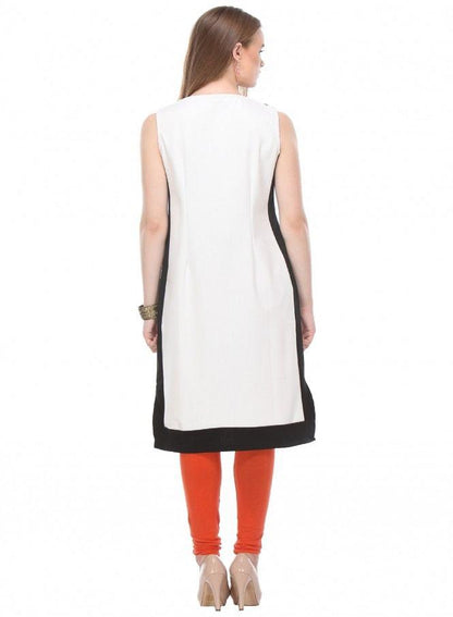 White kurta - wforwoman