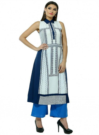 White kurta - wforwoman