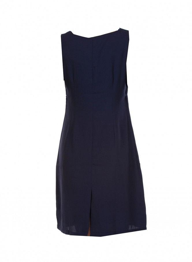 Blue Sleeveless Dress - wforwoman