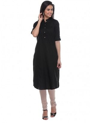 Black kurta