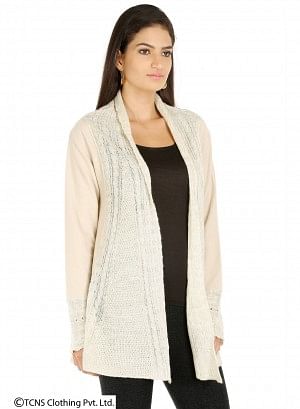 Beige Cardigan