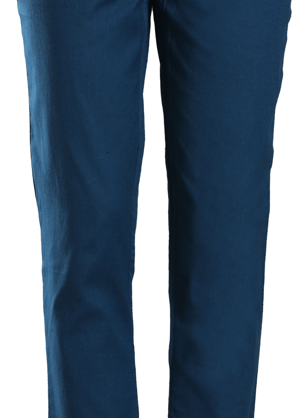 Navy Ankle-Length Trousers