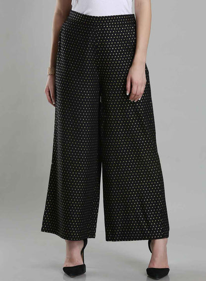 Black Parallel Pants