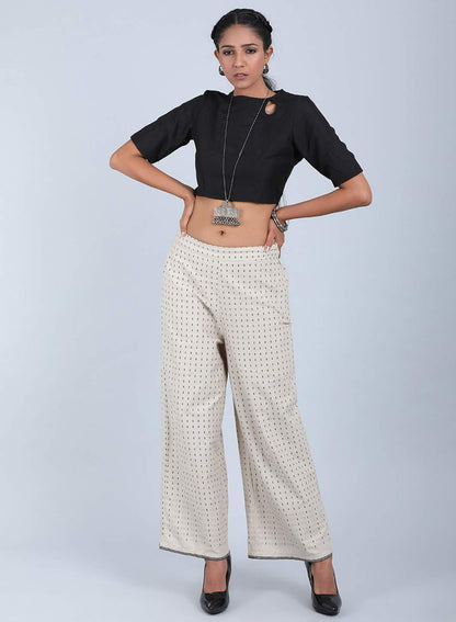 Beige Parallel Pants