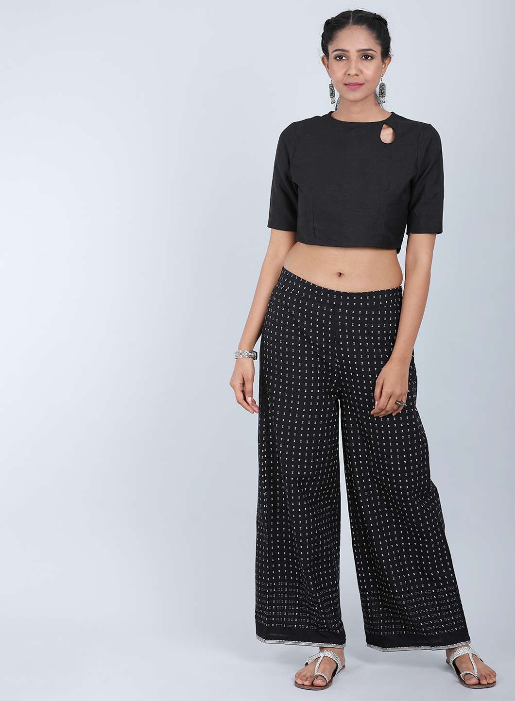 Black Parallel Pants