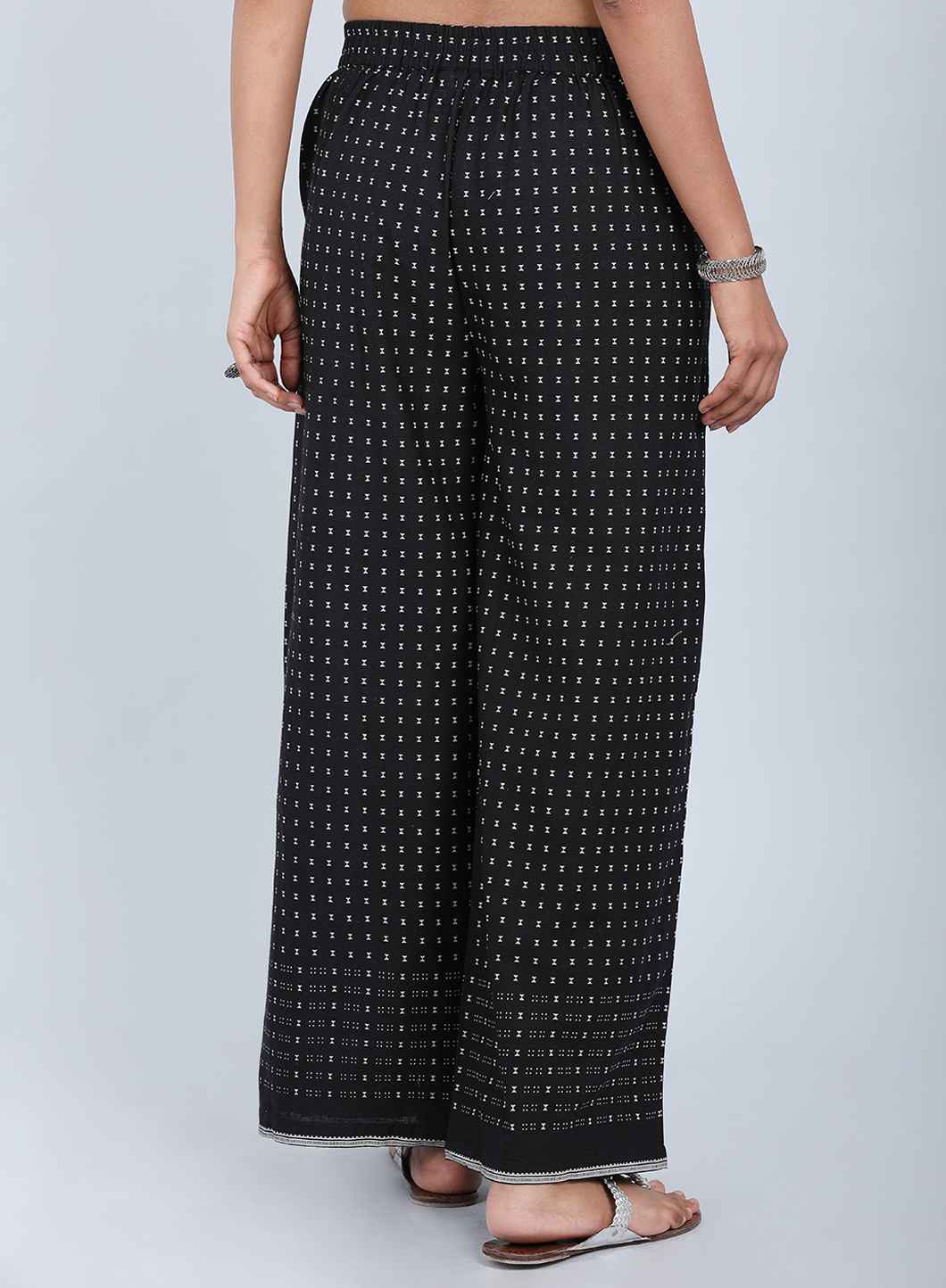 Black Parallel Pants