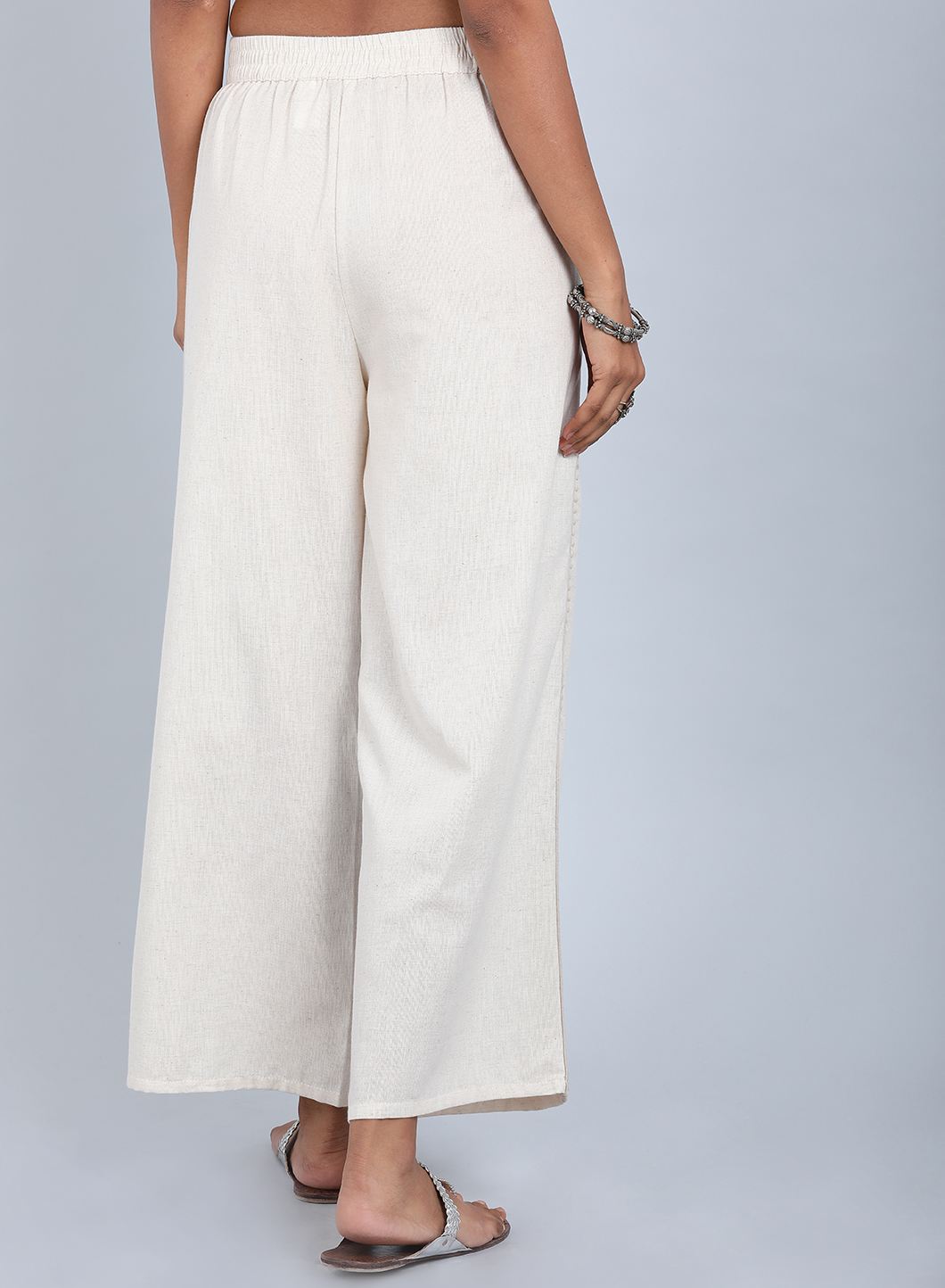 Beige Parallel Pants