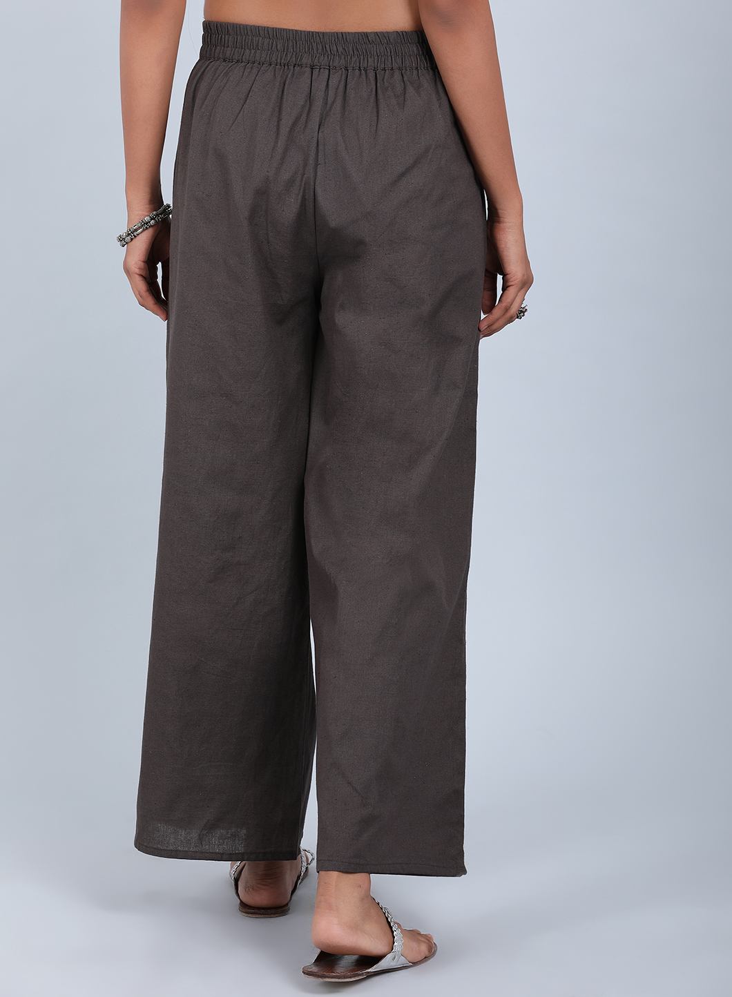 Grey Parallel Pants