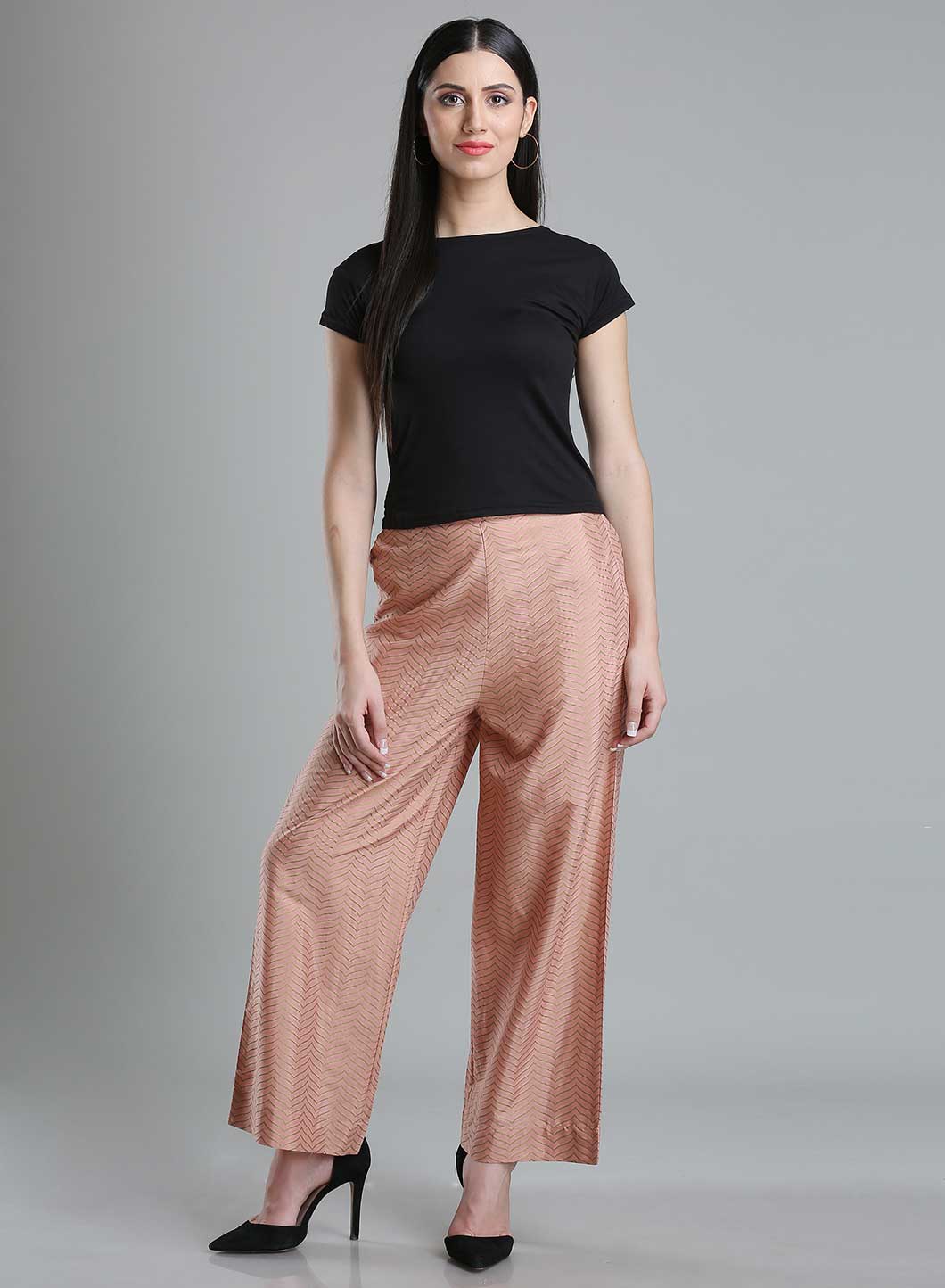 Peach Parallel Pants