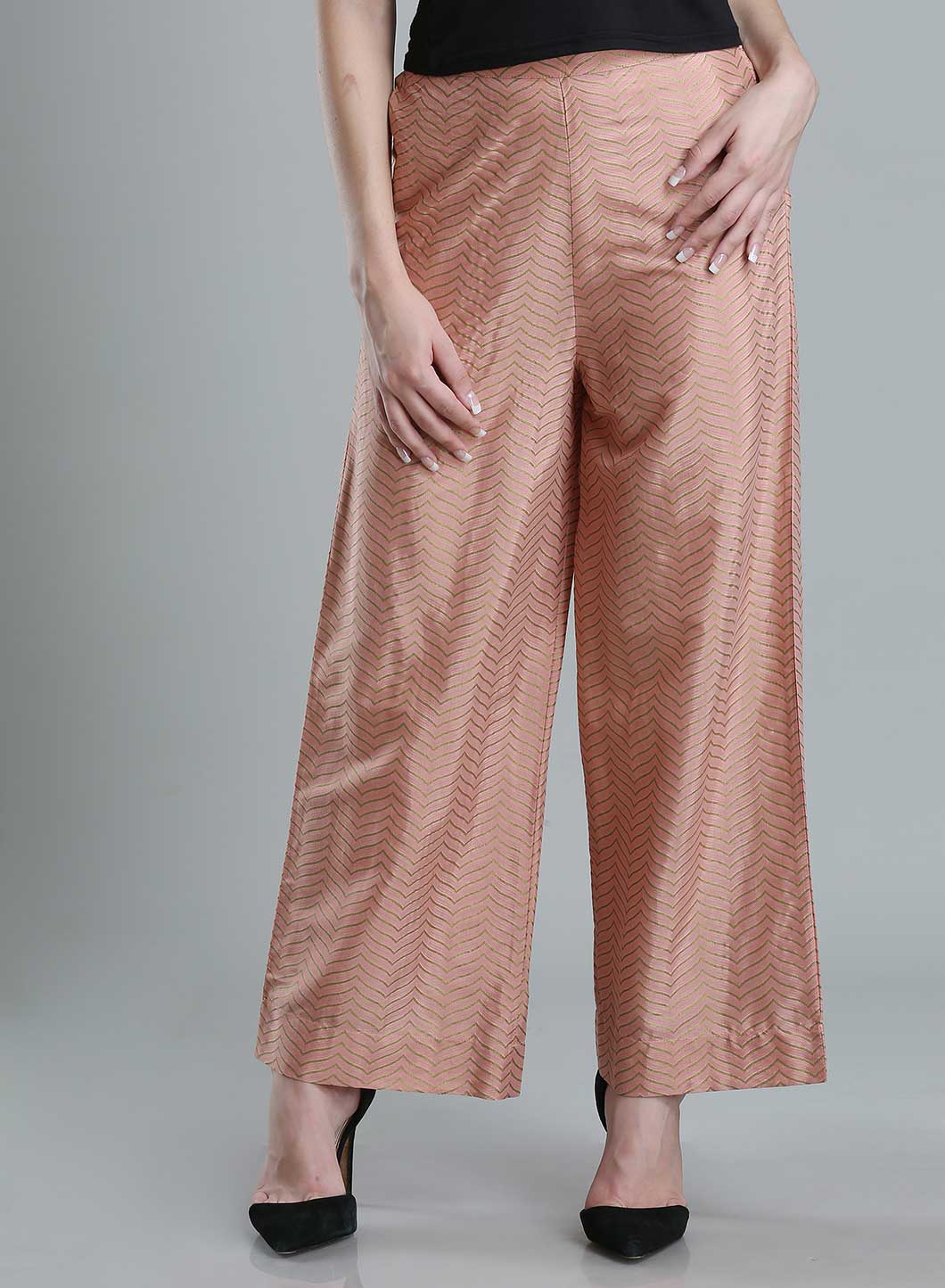 Peach Parallel Pants