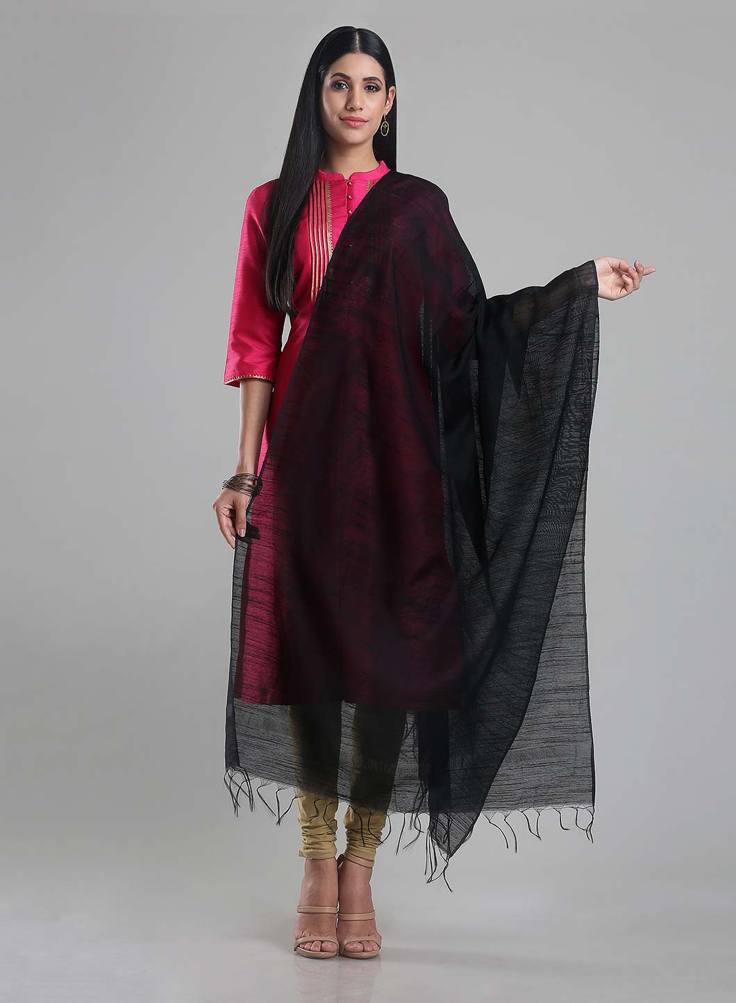 Black Dupatta