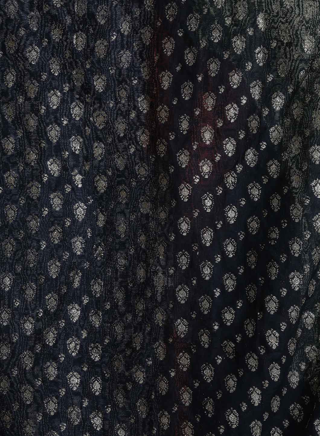 Black Printed Dupatta